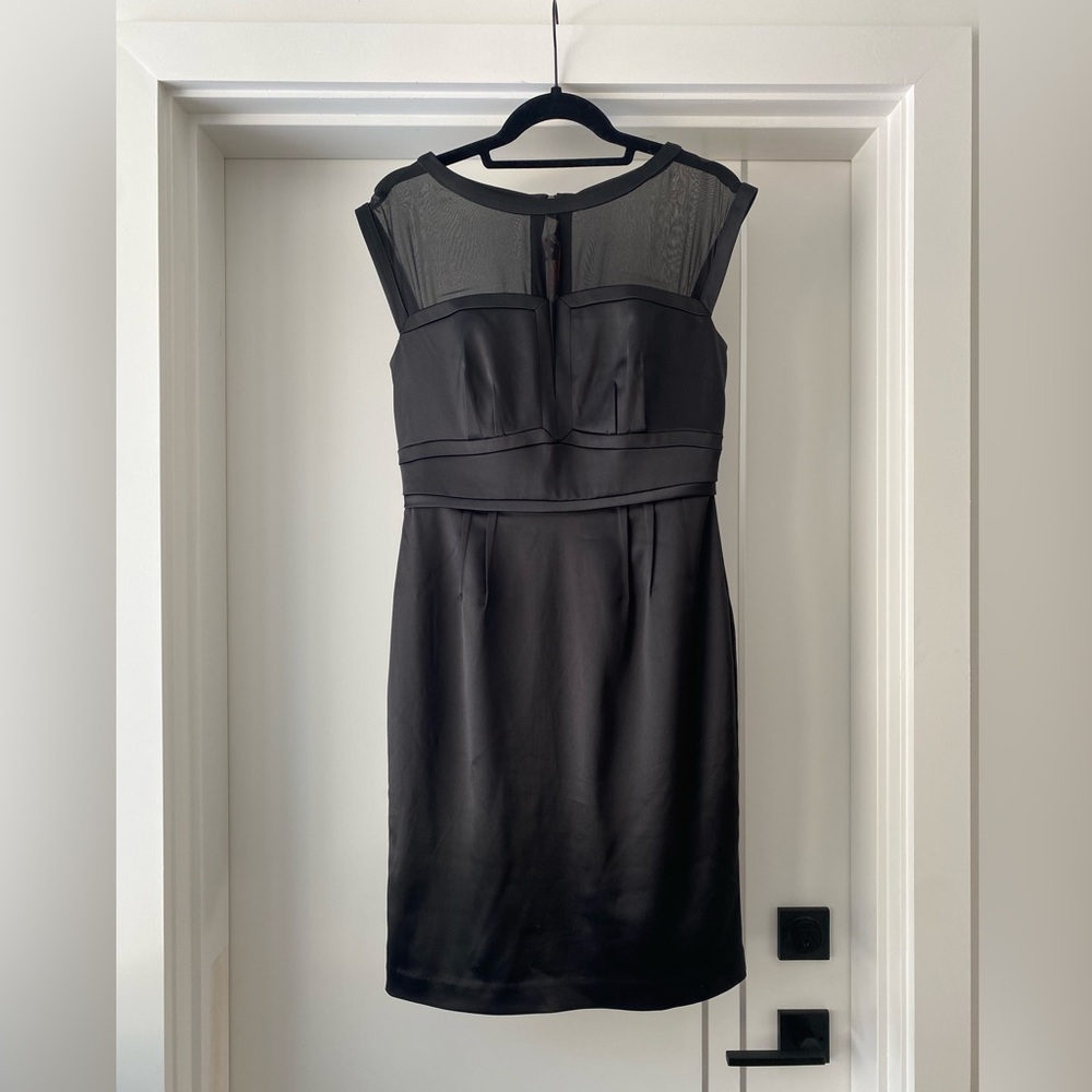 The Limited Black Illusion Mini Dress Scandal Collection